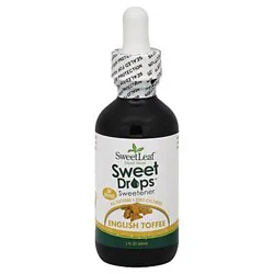 SweetLeaf Sweet Drops English Toffee Liquid Stevia Sweetener