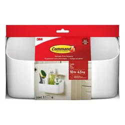 Command Shower Caddy Black