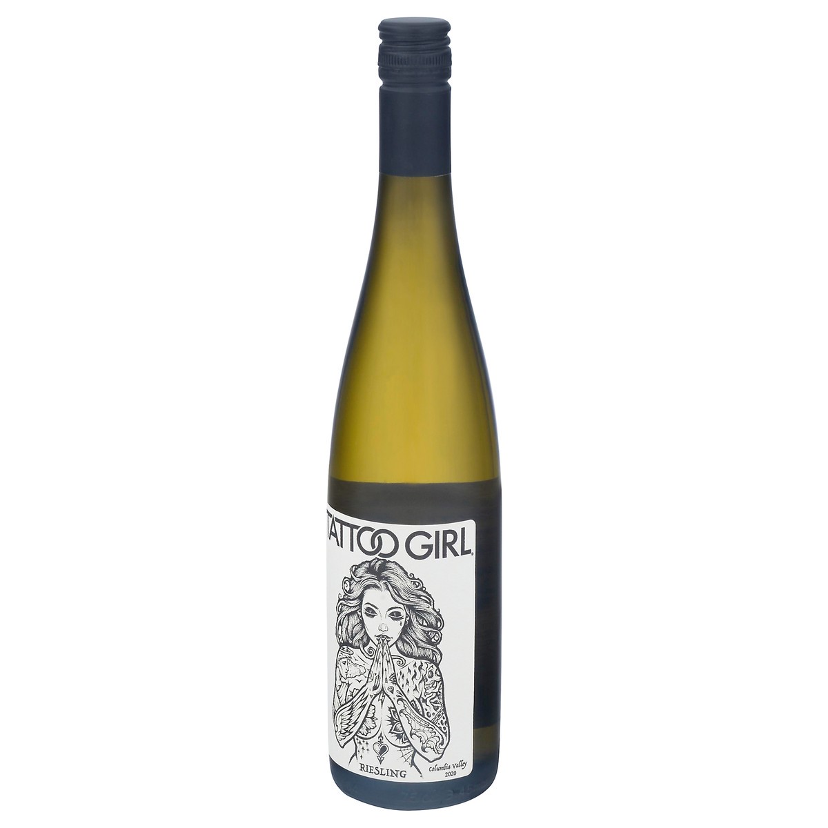 slide 7 of 9, Tattoo Girl Columbia Valley Riesling 750 ml, 750 ml