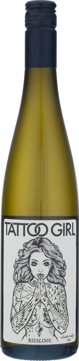 slide 4 of 9, Tattoo Girl Columbia Valley Riesling 750 ml, 750 ml
