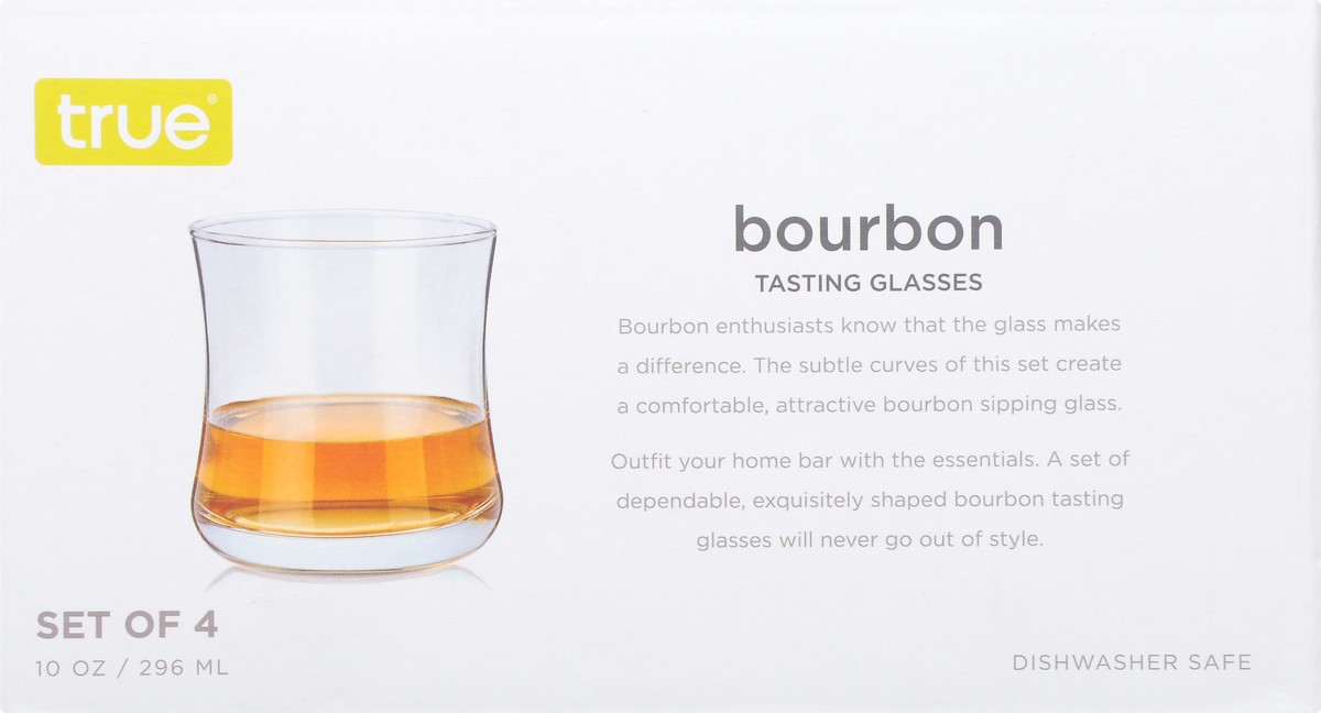 slide 11 of 11, True Bourbon Tasting Glasses 4 ea, 1 ct