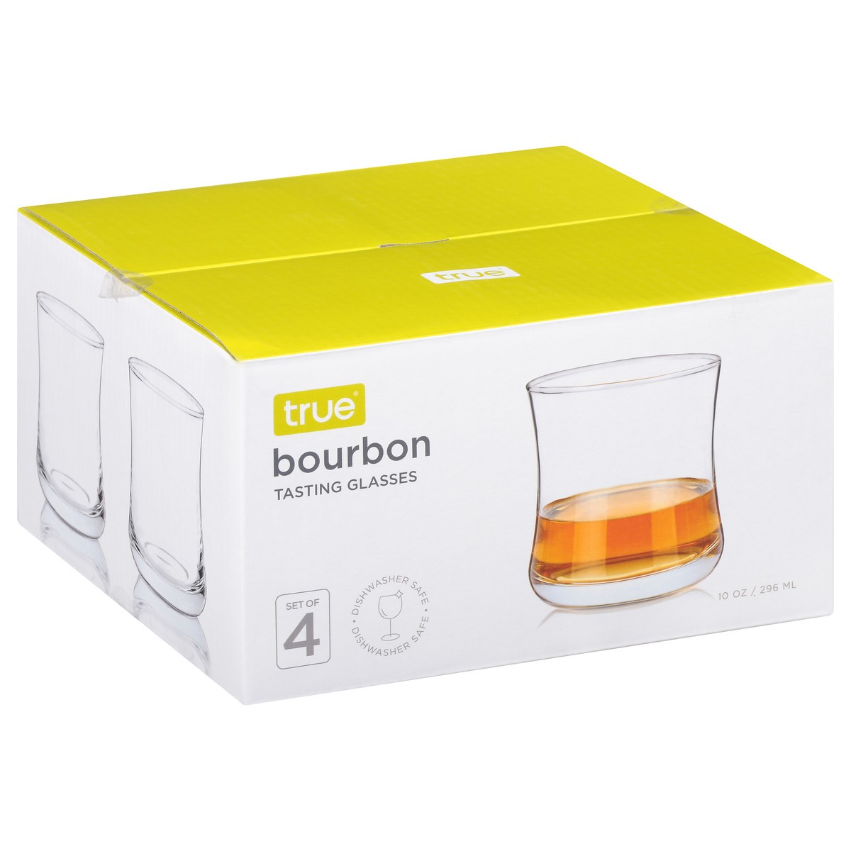 slide 10 of 11, True Bourbon Tasting Glasses 4 ea, 1 ct