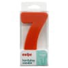 slide 2 of 13, Meijer Extra Large Birthday Candle, Number 7, Assorted Colors, 3", 1 ct