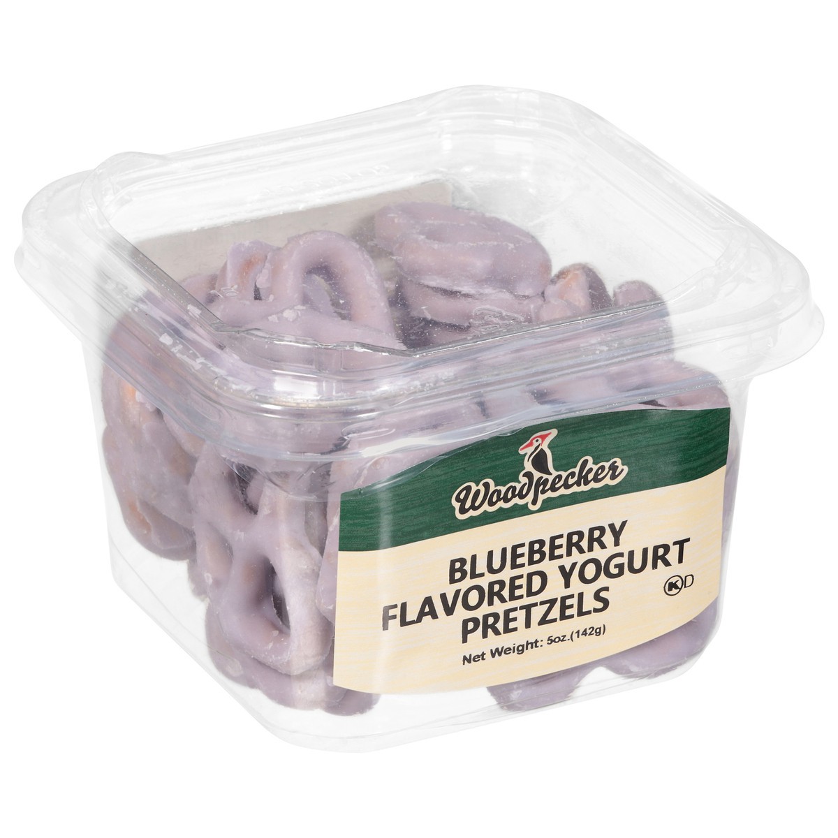 slide 12 of 13, Woodpecker Blueberry Flavored Yogurt Pretzels 5 oz, 5 oz