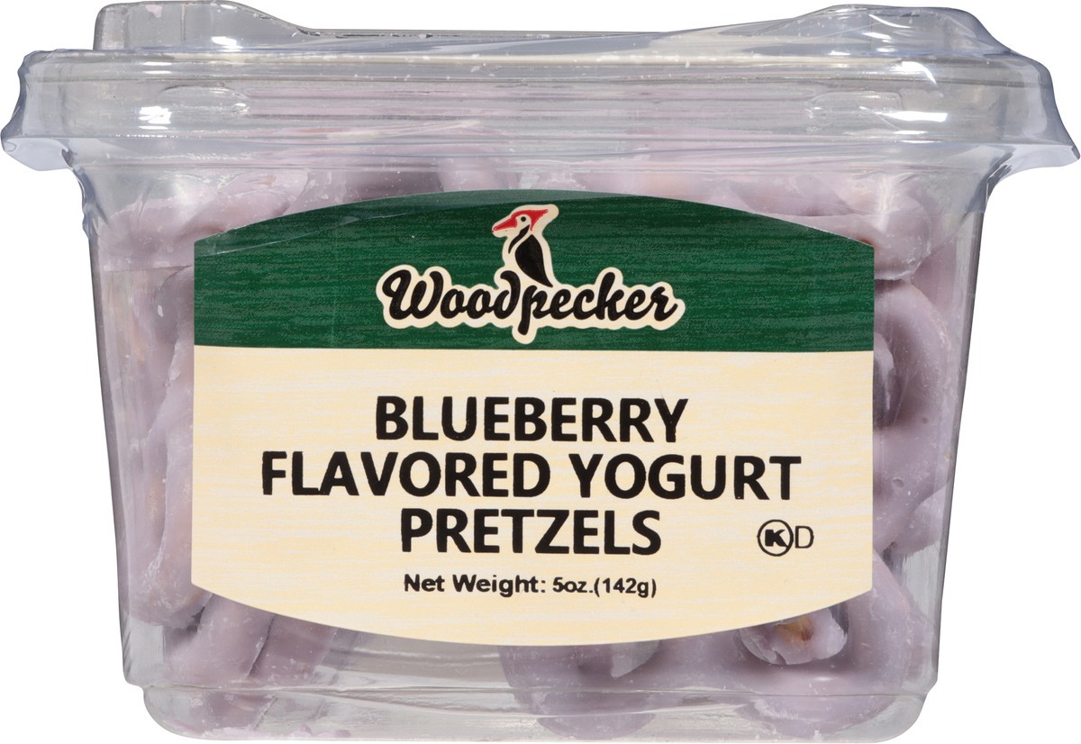 slide 3 of 13, Woodpecker Blueberry Flavored Yogurt Pretzels 5 oz, 5 oz