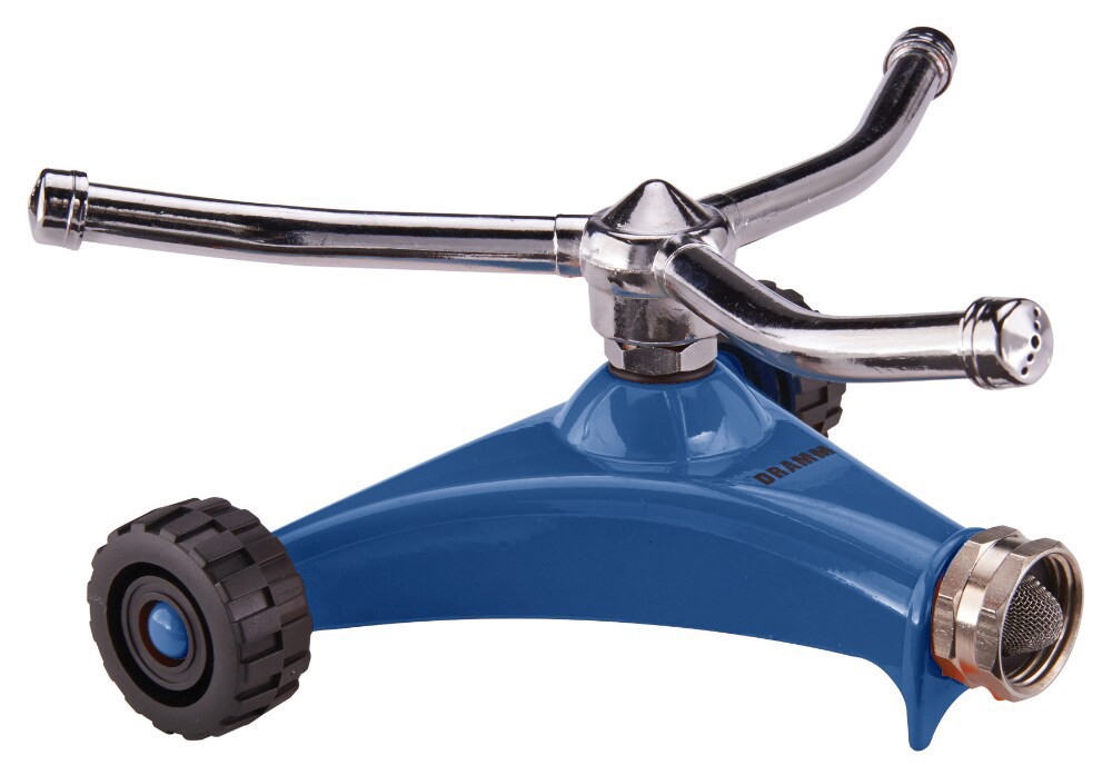slide 1 of 1, Dramm ColorStorm Blue Whirling Sprinkler 1 ea, 9 in