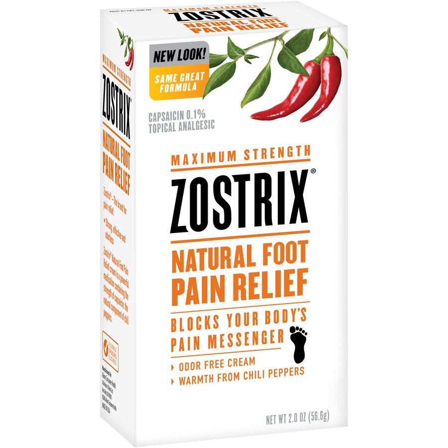 Zostrix Neuropathy Diabetic Foot Pain Relieving Cream 2 oz Shipt