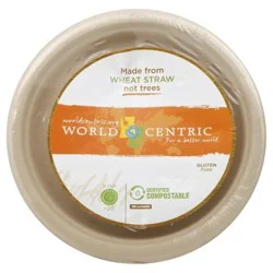 World Centric 9 Inch Plates 20 ea