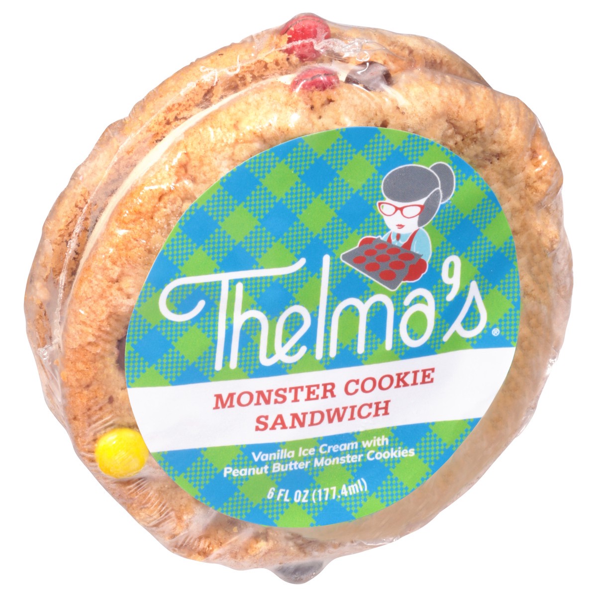 slide 6 of 14, Thelma's Monster with Vanilla Ice Cream Sandwich 6 Fluid Ounce, 6 fl oz