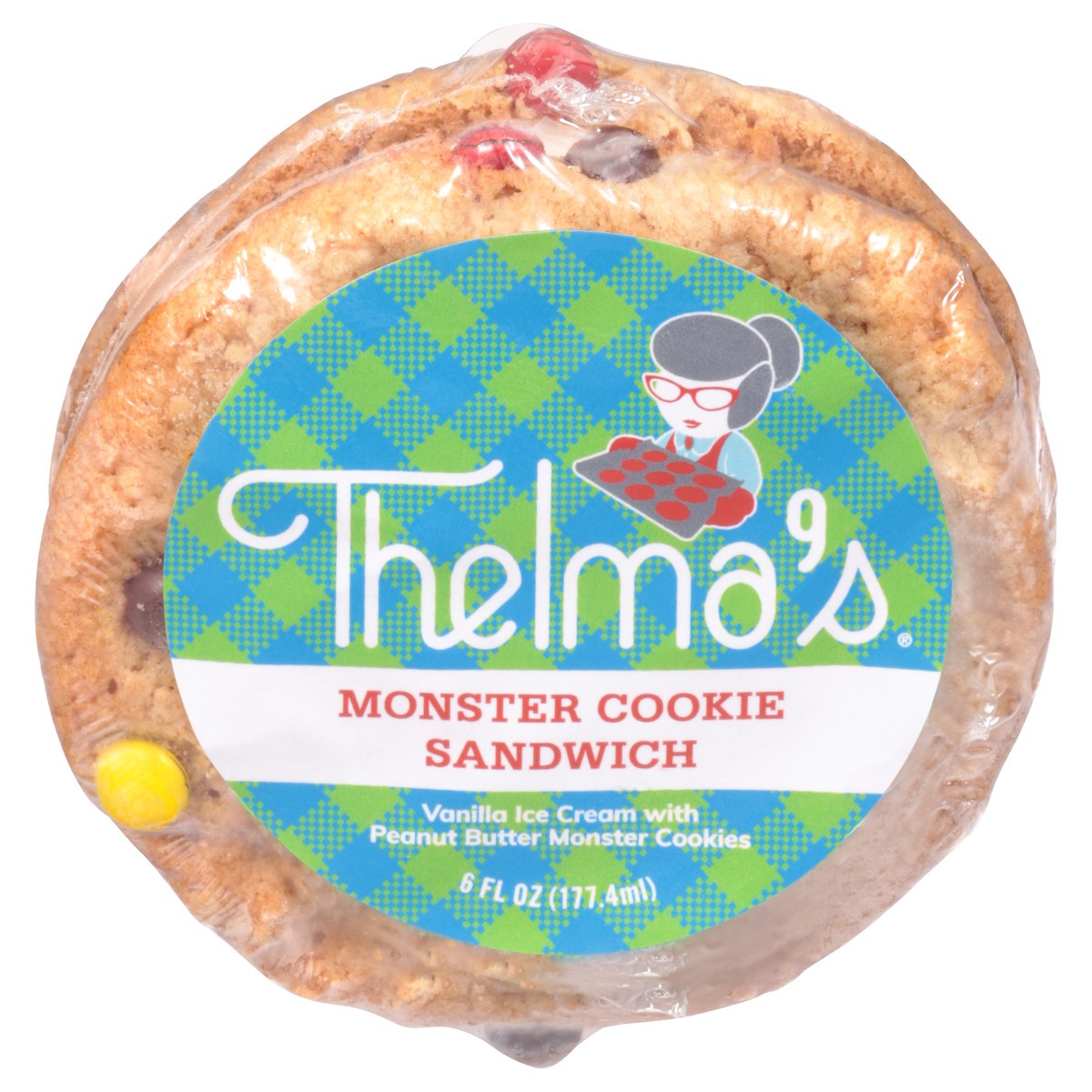 slide 4 of 14, Thelma's Monster with Vanilla Ice Cream Sandwich 6 Fluid Ounce, 6 fl oz