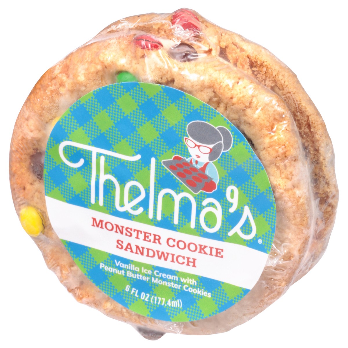slide 14 of 14, Thelma's Monster with Vanilla Ice Cream Sandwich 6 Fluid Ounce, 6 fl oz