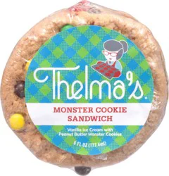 Thelma's Monster with Vanilla Ice Cream Sandwich 6 Fluid Ounce