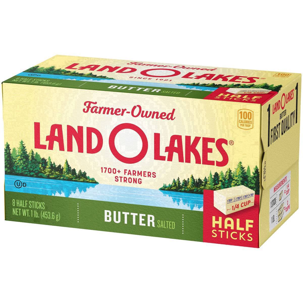 slide 31 of 47, Land O'Lakes Salted Half Sticks Butter - 1lb, 1 lb