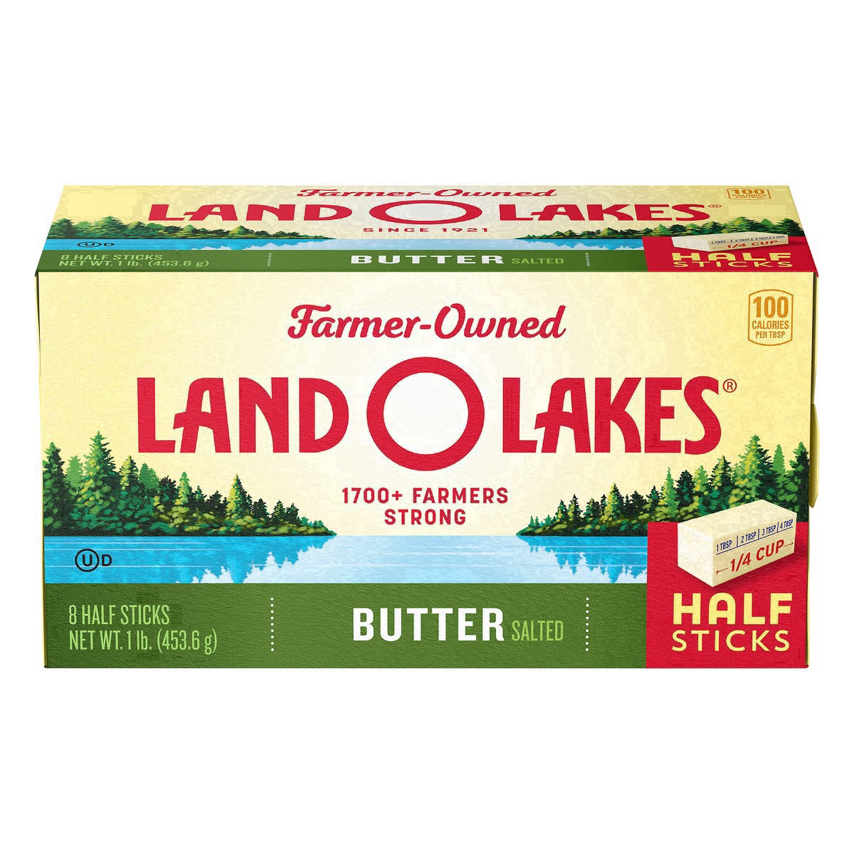 slide 8 of 47, Land O'Lakes Salted Half Sticks Butter - 1lb, 1 lb