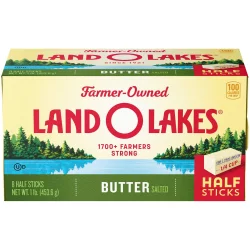 Land O' Lakes butter half sticks