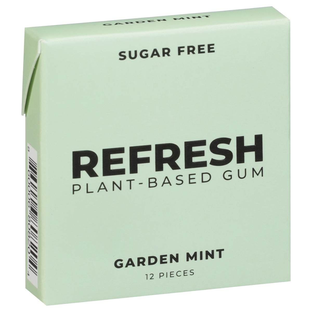 slide 8 of 9, Refresh Sugar Free Plant-Based Garden Mint Gum 12 ea, 12 ct