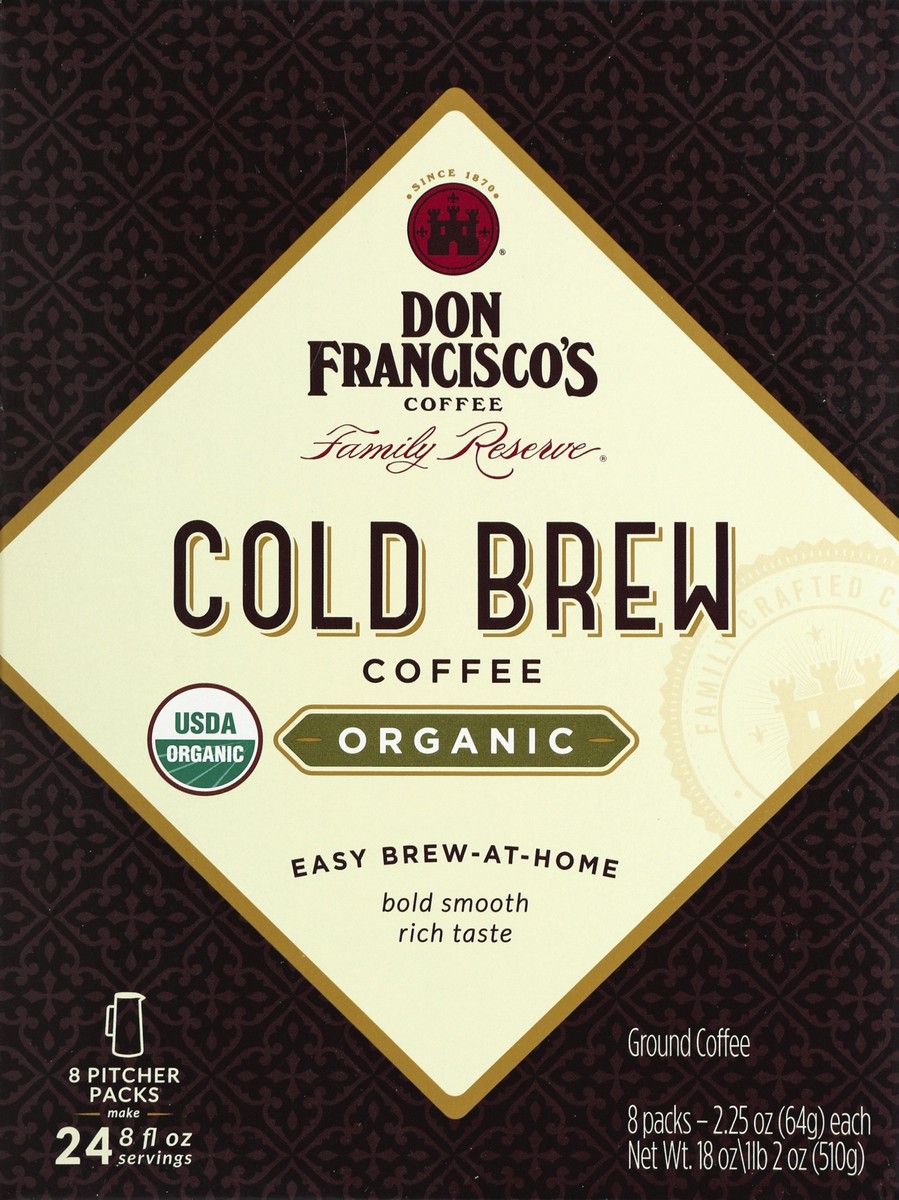 slide 1 of 6, Don Francisco's Coffee - 8 ct, 8 ct