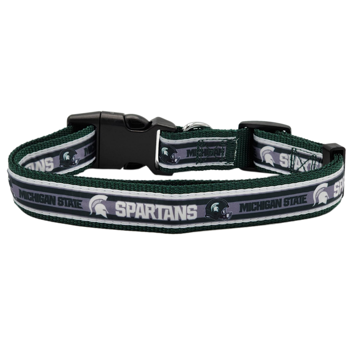slide 2 of 2, Pets First Company, Michigan State Collar, Medium, MED