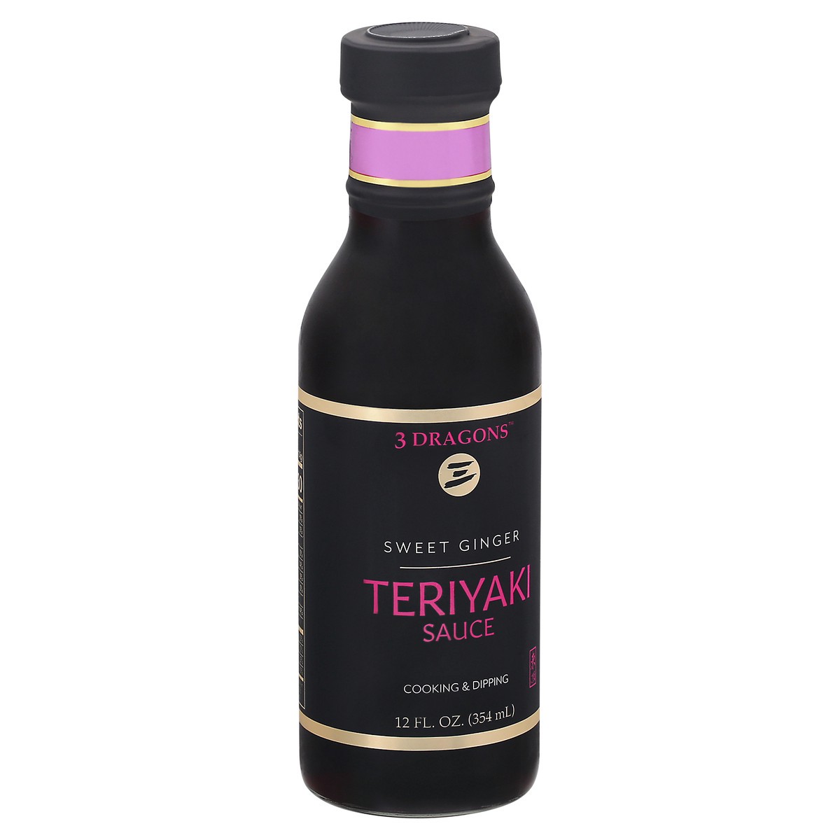 slide 3 of 12, 3 Dragons Sweet Ginger Teriyaki Sauce 12 fl oz, 12 fl oz