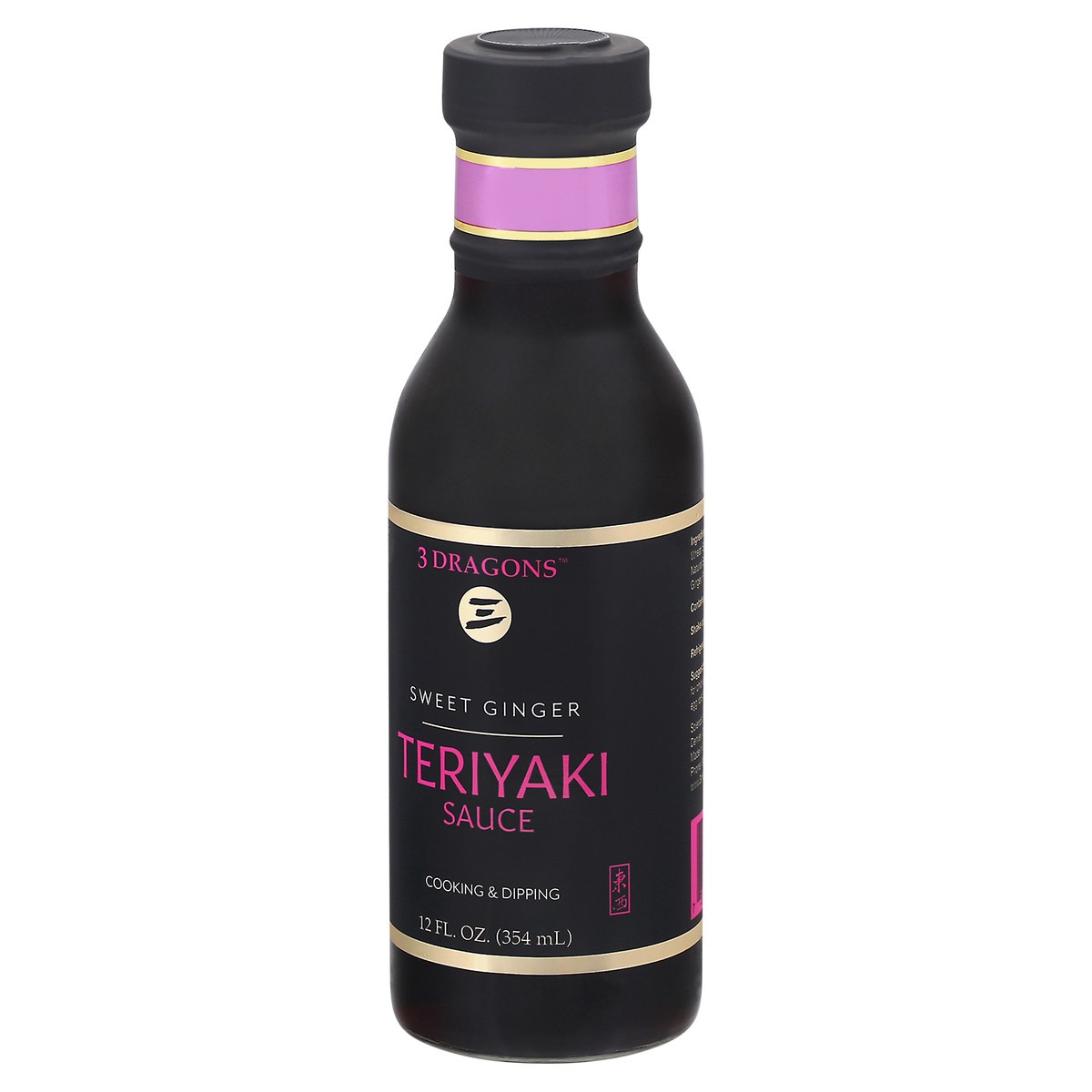 slide 10 of 12, 3 Dragons Sweet Ginger Teriyaki Sauce 12 fl oz, 12 fl oz