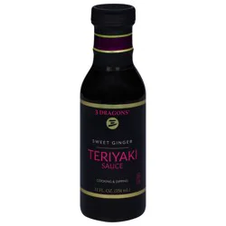3 Dragons Sweet Ginger Teriyaki Sauce 12 fl oz