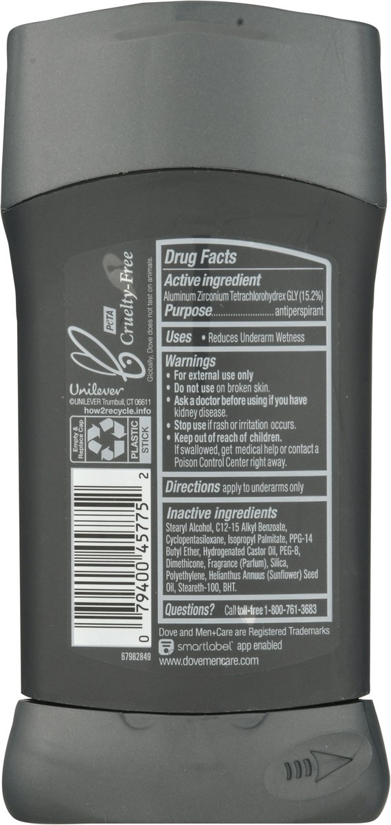 slide 9 of 11, Dove Men+Care SportCare Antiperspirant Deodorant Fresh, 2.7 oz, 2.7 oz