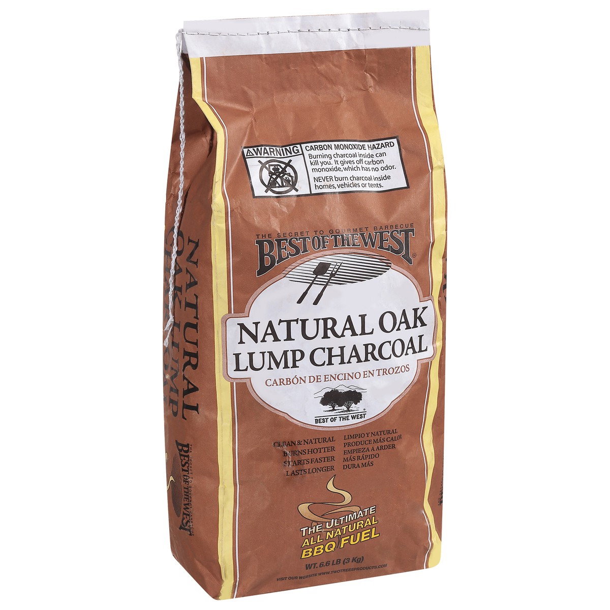 slide 9 of 9, Best Of The West Oak Lump Charcoal, 6.6 lb