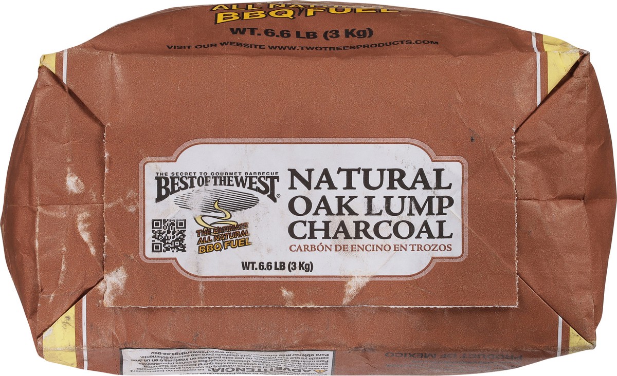 slide 8 of 9, Best Of The West Oak Lump Charcoal, 6.6 lb