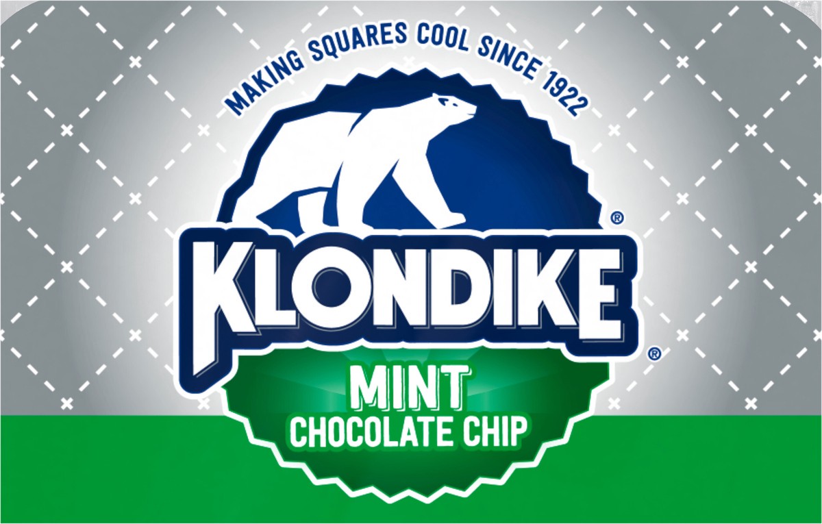 slide 7 of 9, Klondike Frozen Dairy Dessert Bars Mint Chocolate Chip, 4 fl oz, 6 Count , 4 fl oz