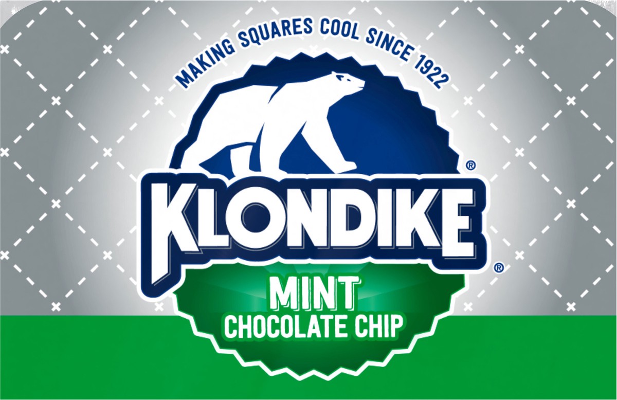 slide 9 of 9, Klondike Frozen Dairy Dessert Bars Mint Chocolate Chip, 4 fl oz, 6 Count , 4 fl oz
