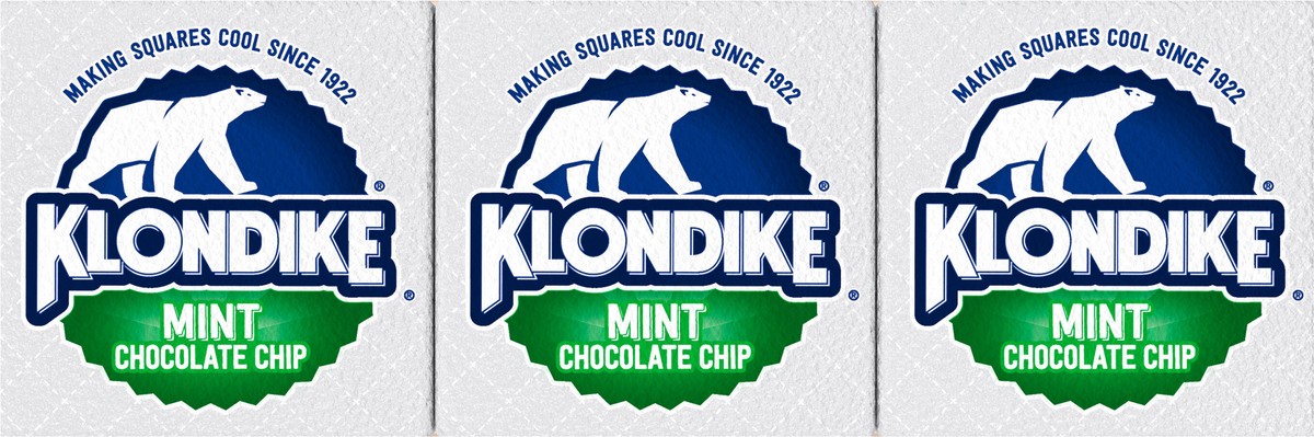 slide 4 of 9, Klondike Frozen Dairy Dessert Bars Mint Chocolate Chip, 4 fl oz, 6 Count , 4 fl oz