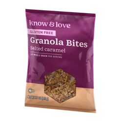 Know & Love Salted Caramel Granola Bites 7.5 Oz