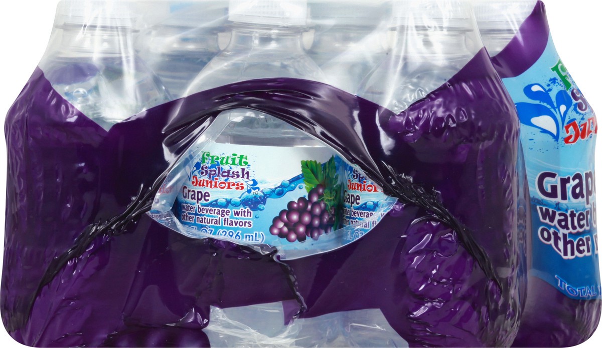 slide 3 of 13, Fruit Splash 15 Pack Grape Water Beverage 15 ea, 15 ct