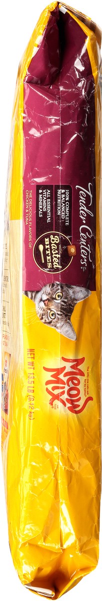 slide 9 of 9, Meow Mix Tender Centers Chicken & Tuna Cat Food 13.5 lb Bag, 13.5 lb