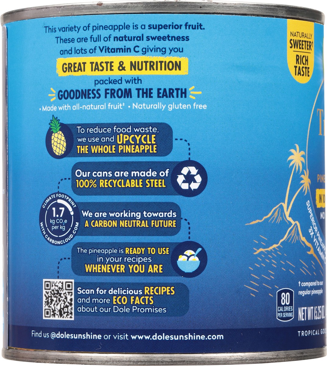 slide 7 of 11, Dole Tropical Gold Pineapple Chunks 15.25 oz, 15.25 oz