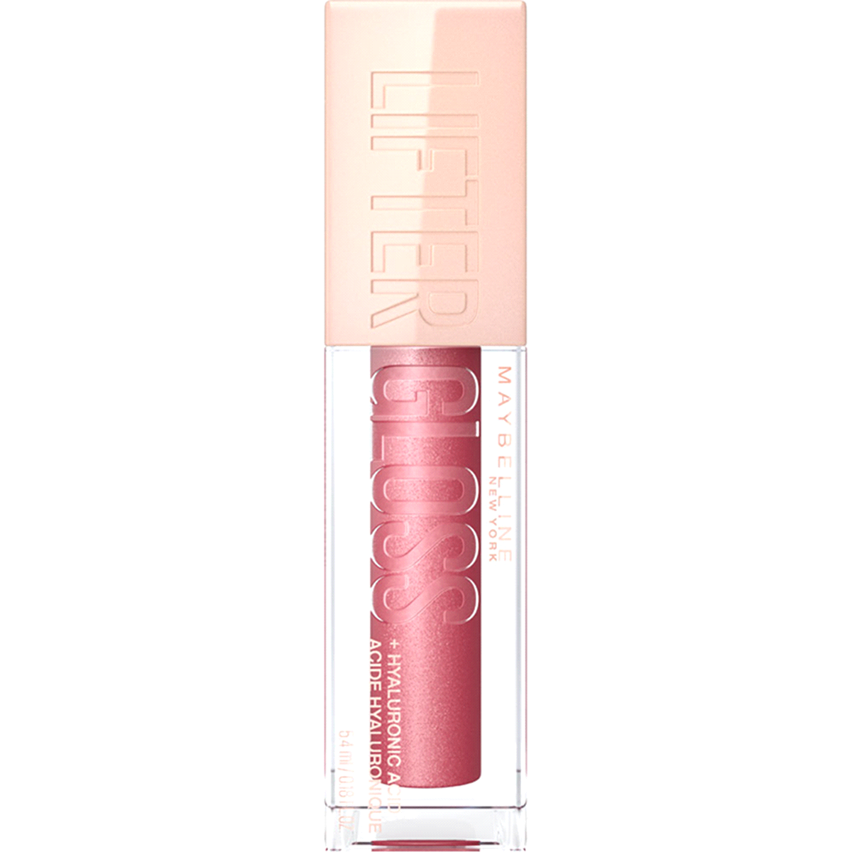 slide 1 of 1, Maybelline Lifter Gloss Lip Gloss Makeup With Hyaluronic Acid, Ruby, 0.18 oz