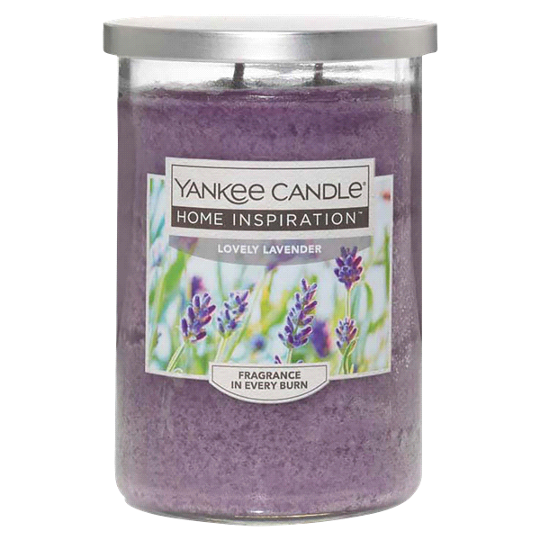 slide 1 of 1, Yankee Candle Home Inspiration Large Tumbler, Lovely Lavender, 19 oz