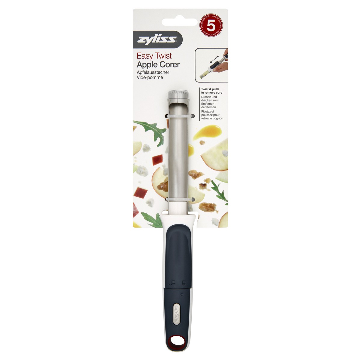 slide 2 of 3, Zyliss Apple Corer 1 ea, 1 ct