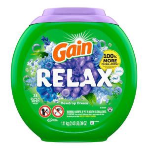 slide 1 of 1, Gain Super Flings, Relax Dewdrop Dream, 25 Ct, 25 ct