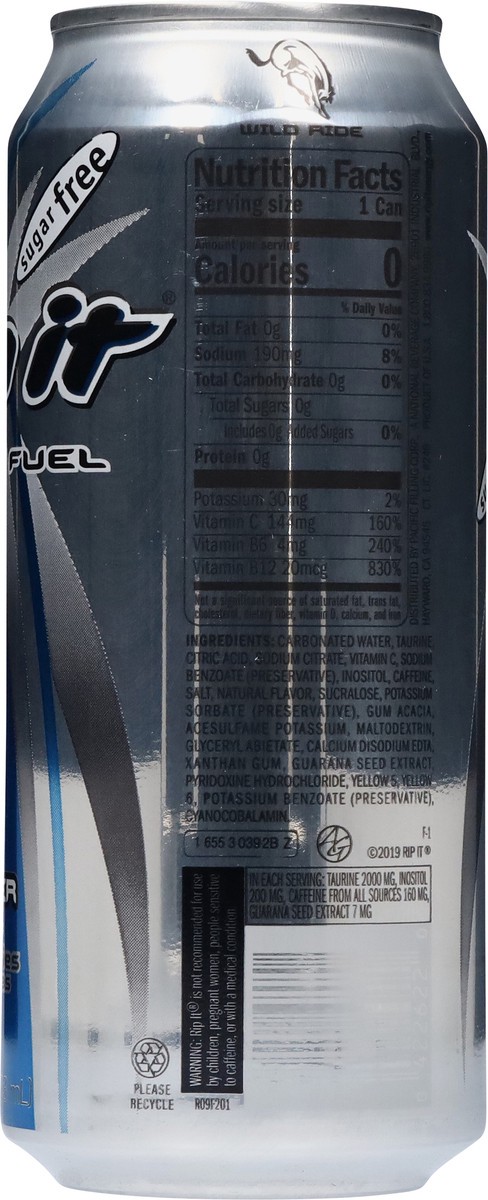 slide 9 of 13, Rip It Sugar Free Energy Fuel Power - 16 fl oz, 16 fl oz