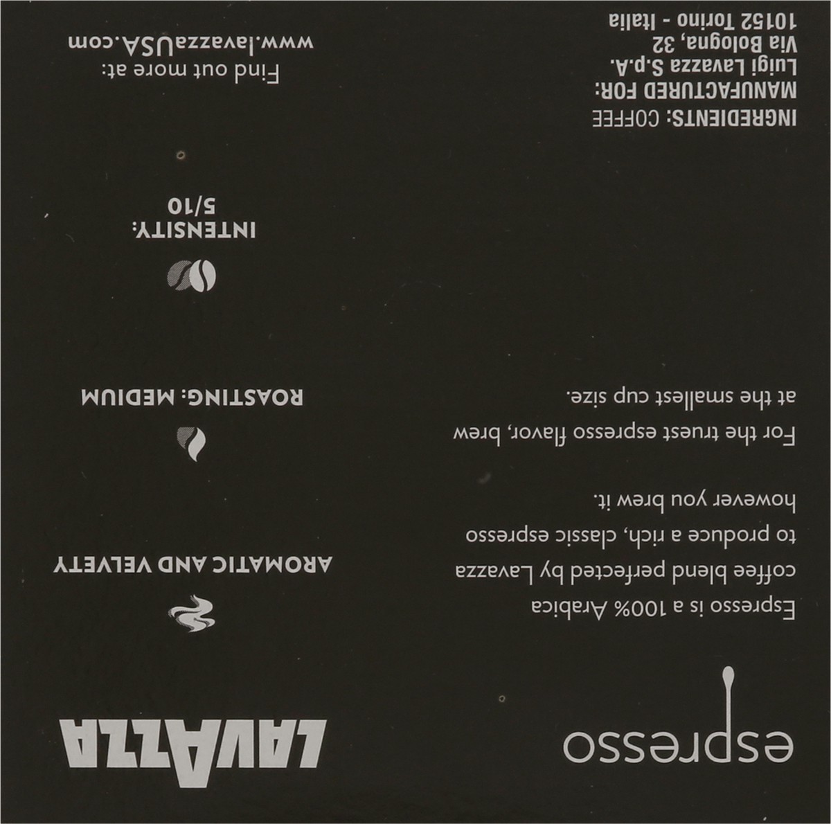 slide 14 of 15, Lavazza Espresso, Single-Serve Keurig K-Cup Pods, Medium Roast Coffee, 10-Count Box, 10 ct