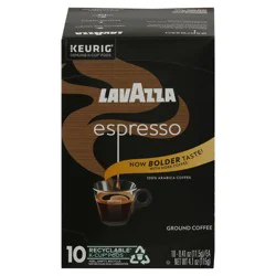 Lavazza K-Cup Espresso Italiano, Medium Roast Coffee, 10-Count Box
