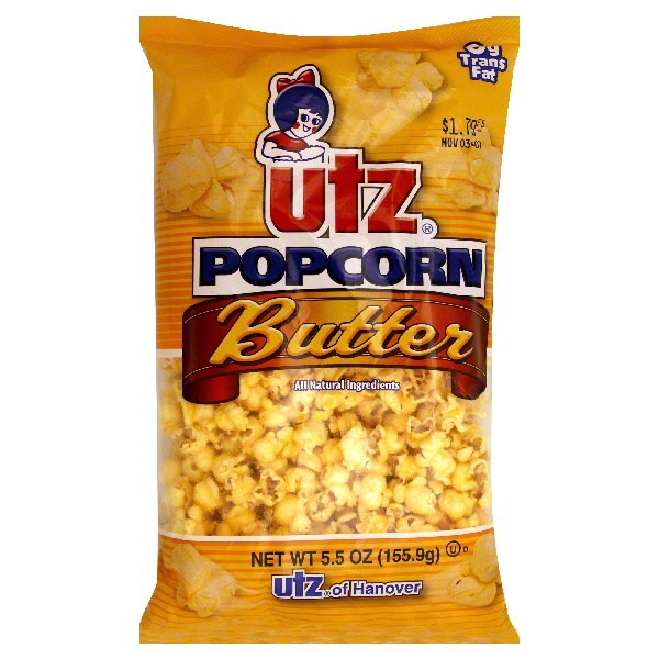 slide 1 of 5, Utz Disney Frozen Butter Popcorn, 4 oz