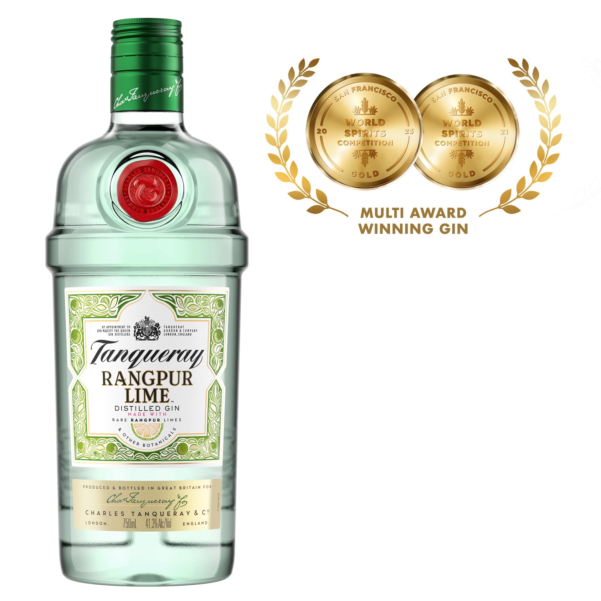 slide 3 of 5, Tanqueray Rangpur Gin - 750ml Bottle, 750 ml