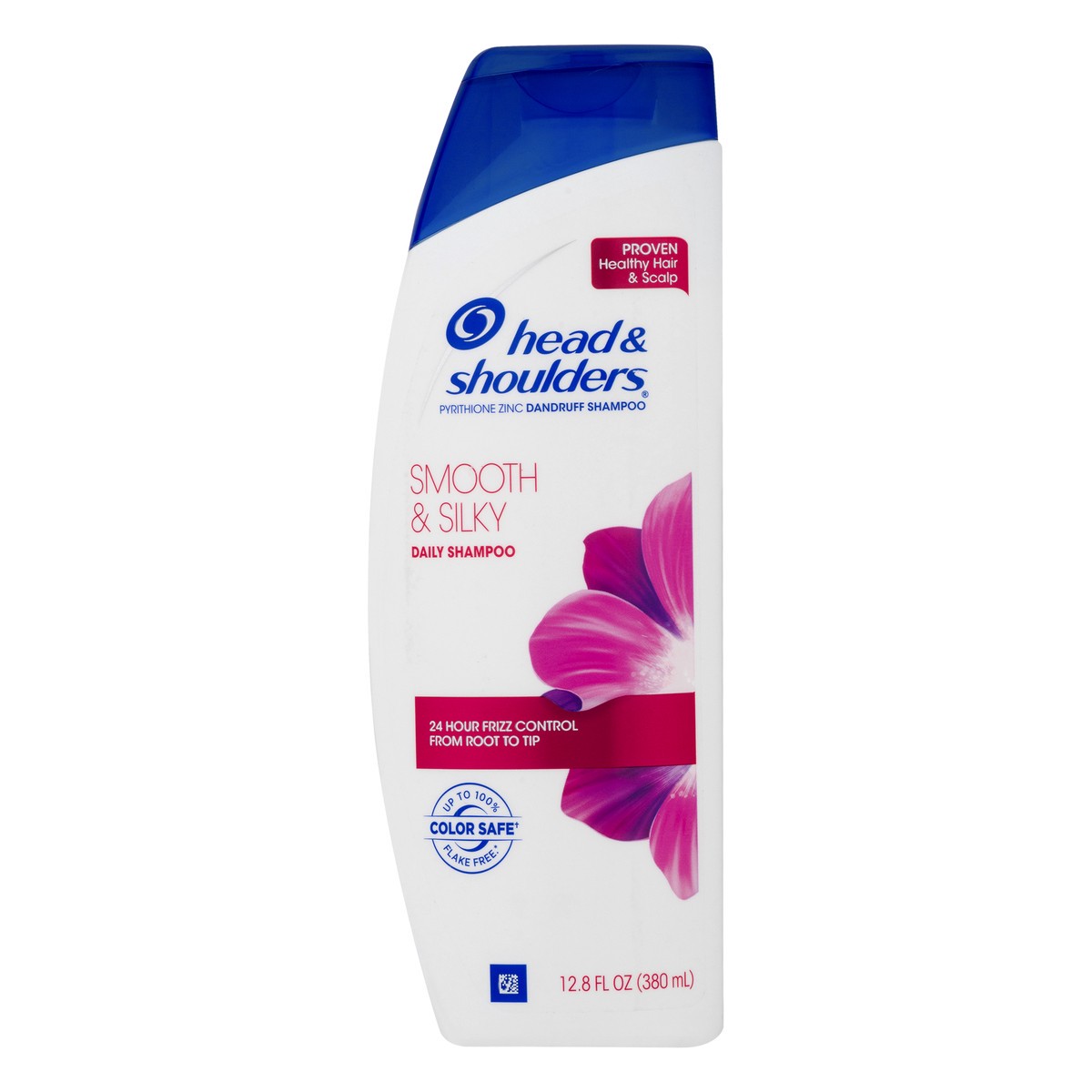 slide 1 of 5, Head & Shoulders Smooth & Silky Dandruff Daily Shampoo 12.8 oz, 12.8 fl oz