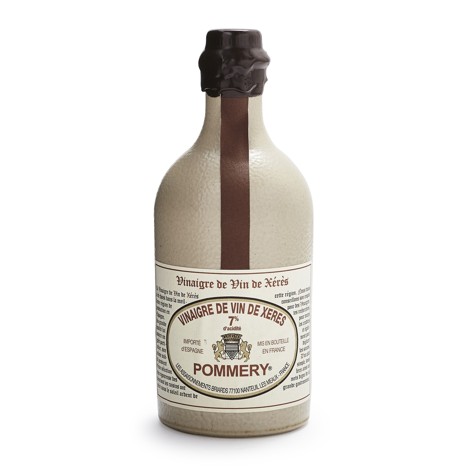 slide 1 of 1, The French Farm Pommery Sherry Vinegar Stone Bottle, 17 oz