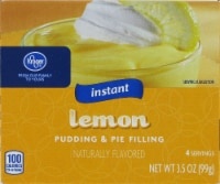slide 1 of 1, Kroger Instant Pudding & Pie Filling - Lemon, 3.5 oz
