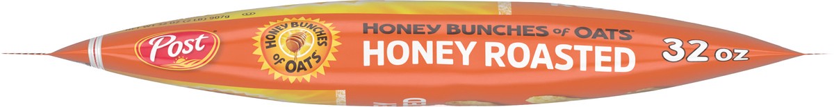 slide 8 of 10, Post Honey Bunches of Oats Honey Roasted Breakfast Cereal, 32 OZ Bag, 32 oz