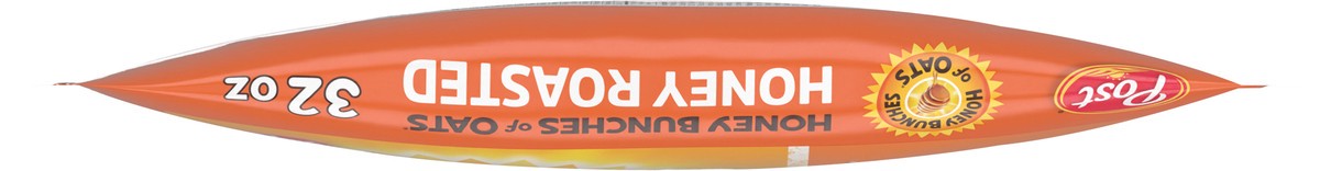 slide 9 of 10, Post Honey Bunches of Oats Honey Roasted Breakfast Cereal, 32 OZ Bag, 32 oz