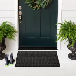 Mohawk Waffle Grid Impressions Charcoal Mat 18 in x 30 in